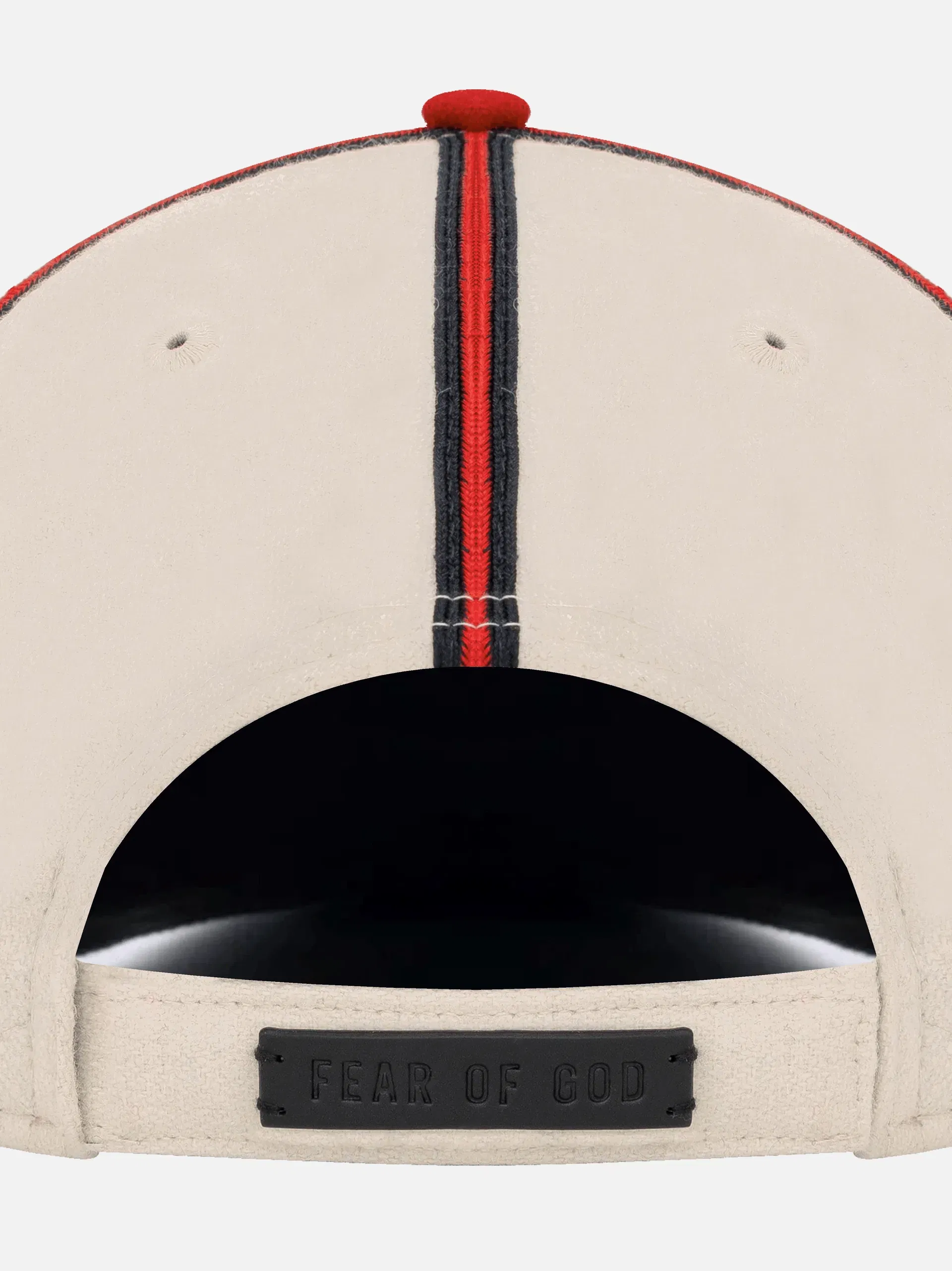 Fear of God NEW ERA X FOG KANSAS CITY MONARCHS CAP - CREAM / RED