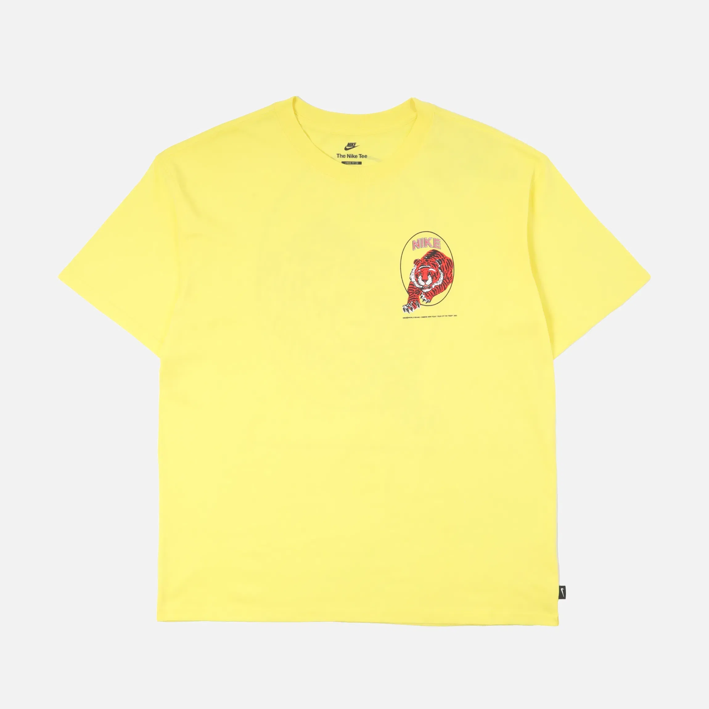 Nike NRG CHINESE NEW YEAR SS TEE - OPTIC YELLOW