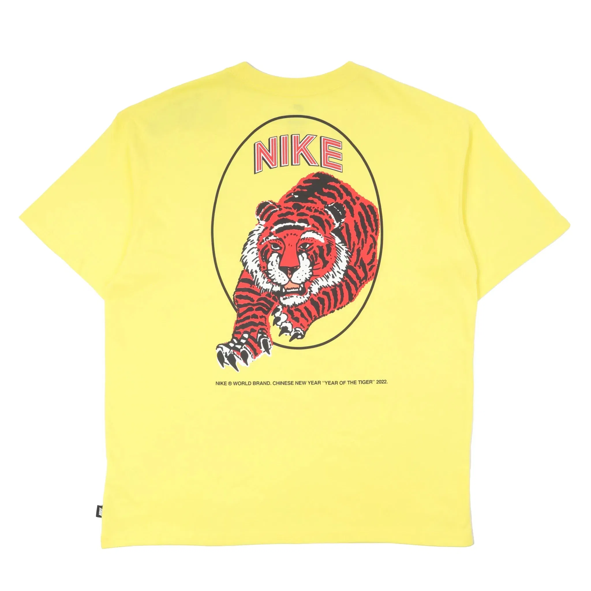 Nike NRG CHINESE NEW YEAR SS TEE - OPTIC YELLOW