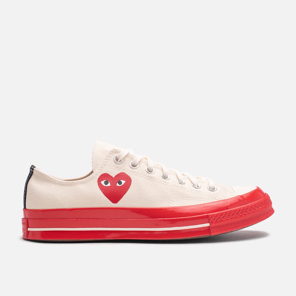 COMME DES GARCONS PLAY CDG PLAY X CONVERSE CHUCK 70 OX - PRISTINE / RED