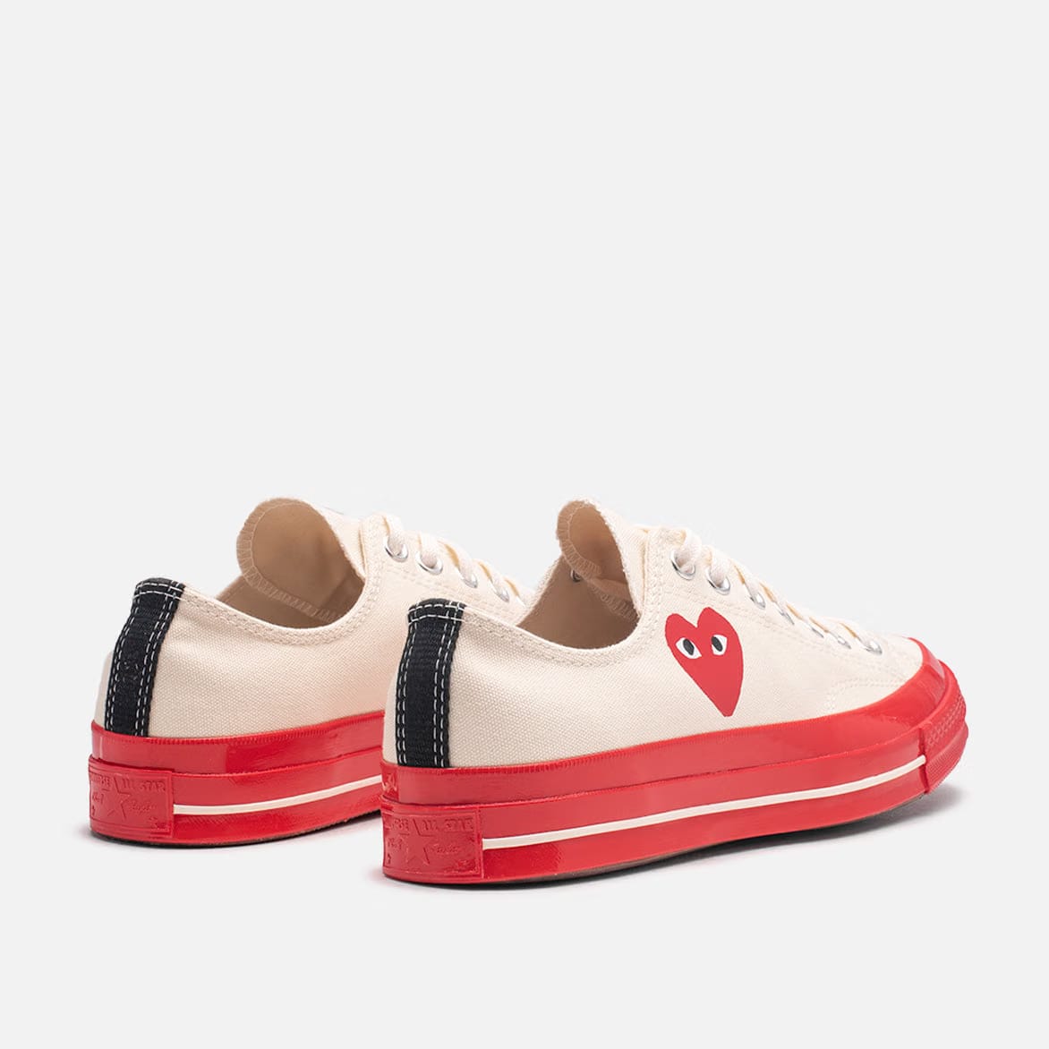 COMME DES GARCONS PLAY CDG PLAY X CONVERSE CHUCK 70 OX - PRISTINE / RED