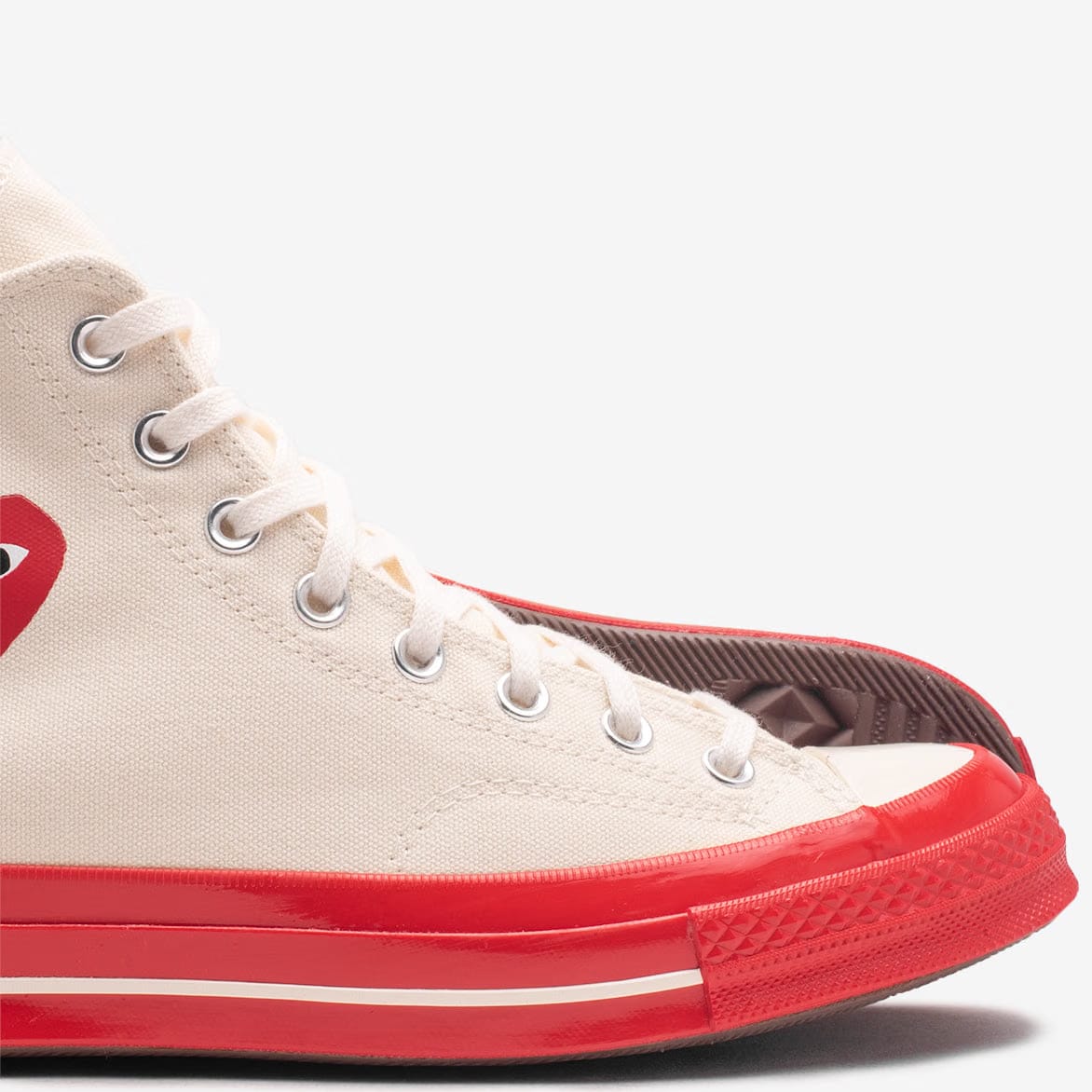 COMME DES GARCONS PLAY CDG PLAY X CONVERSE CHUCK 70 HIGH - PRISTINE / RED