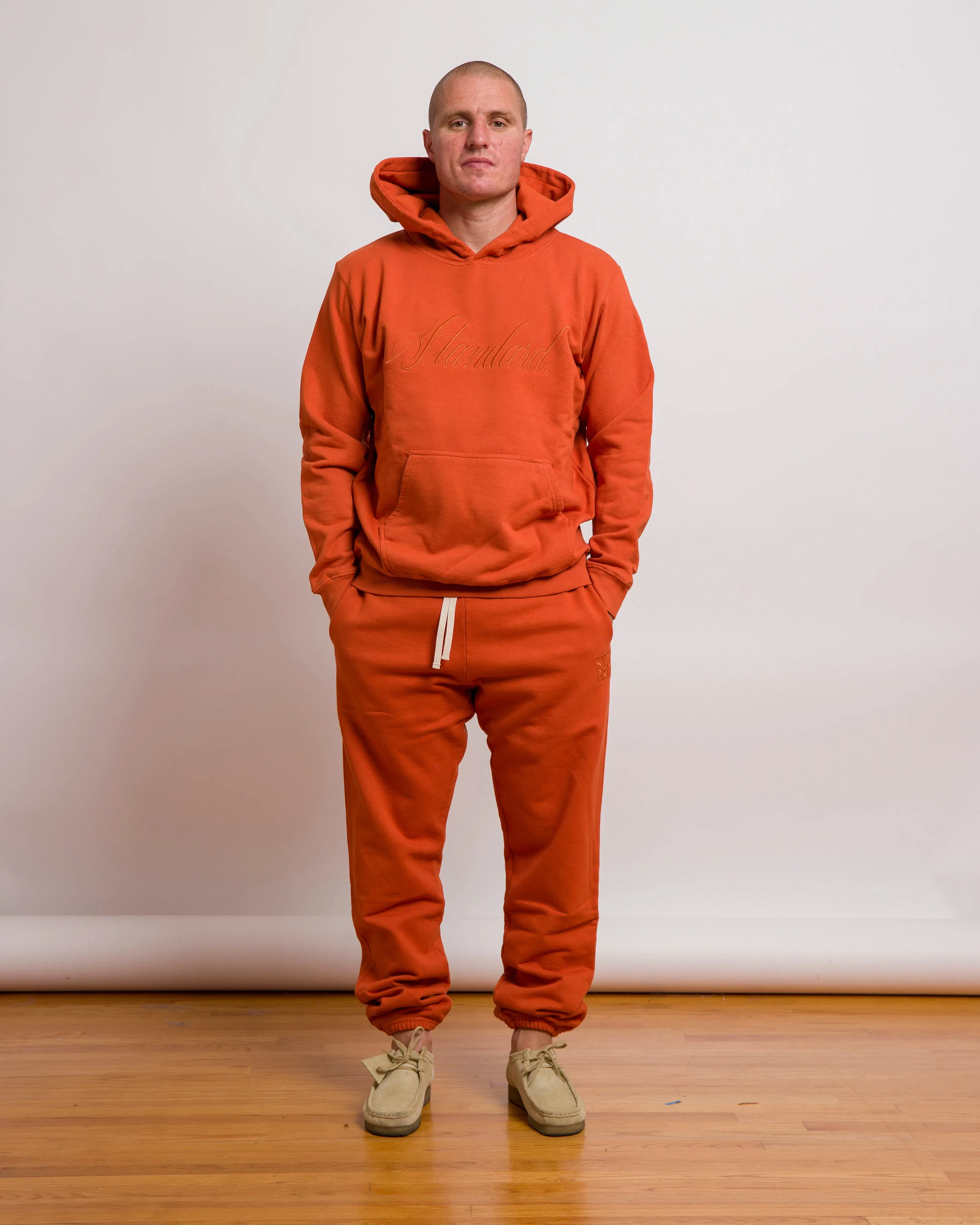 STANDARD ISSUE BJ BETTS X STANDARD ISSUE SWEATPANT - RUST