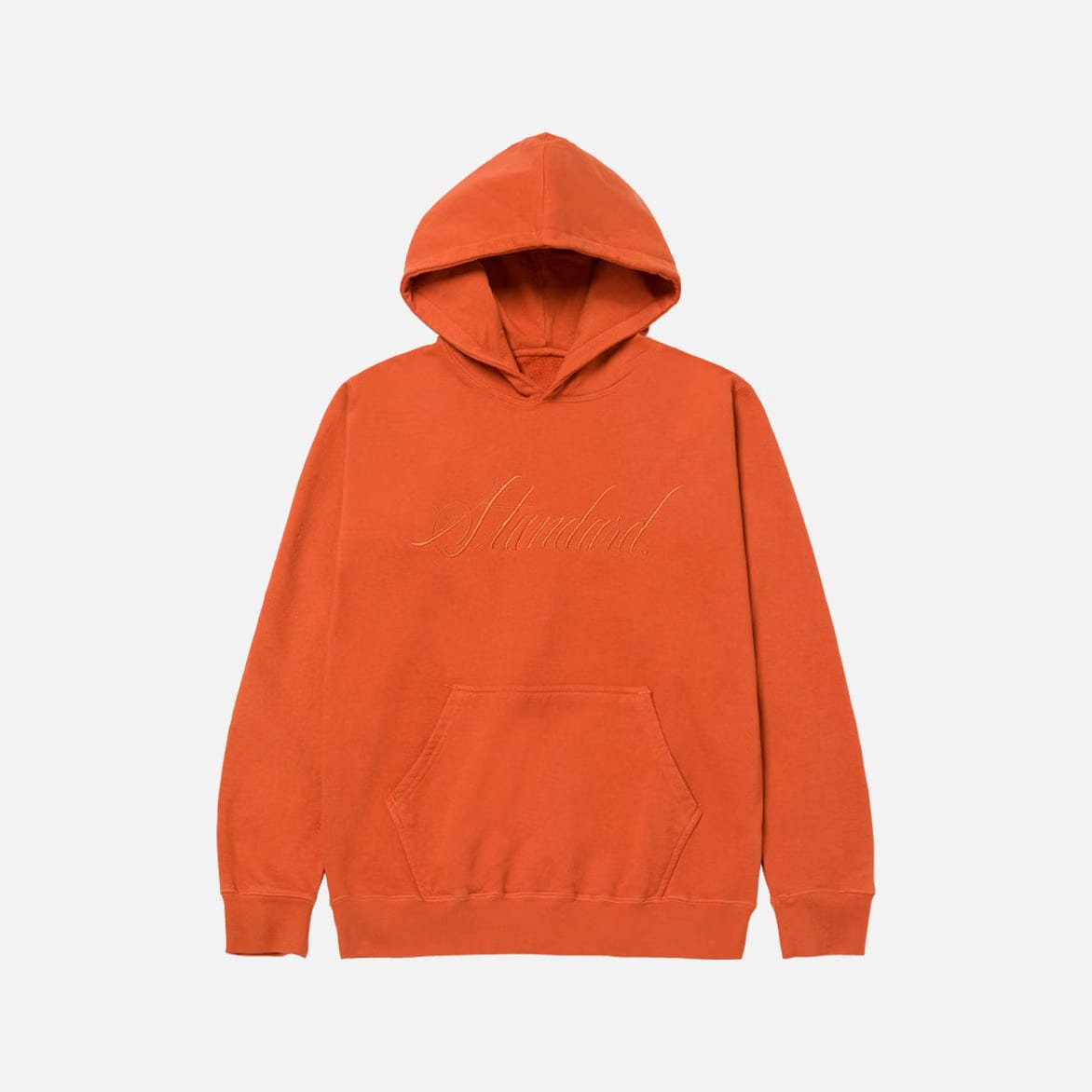 STANDARD ISSUE BJ BETTS X STANDARD ISSUE HOODIE - RUST