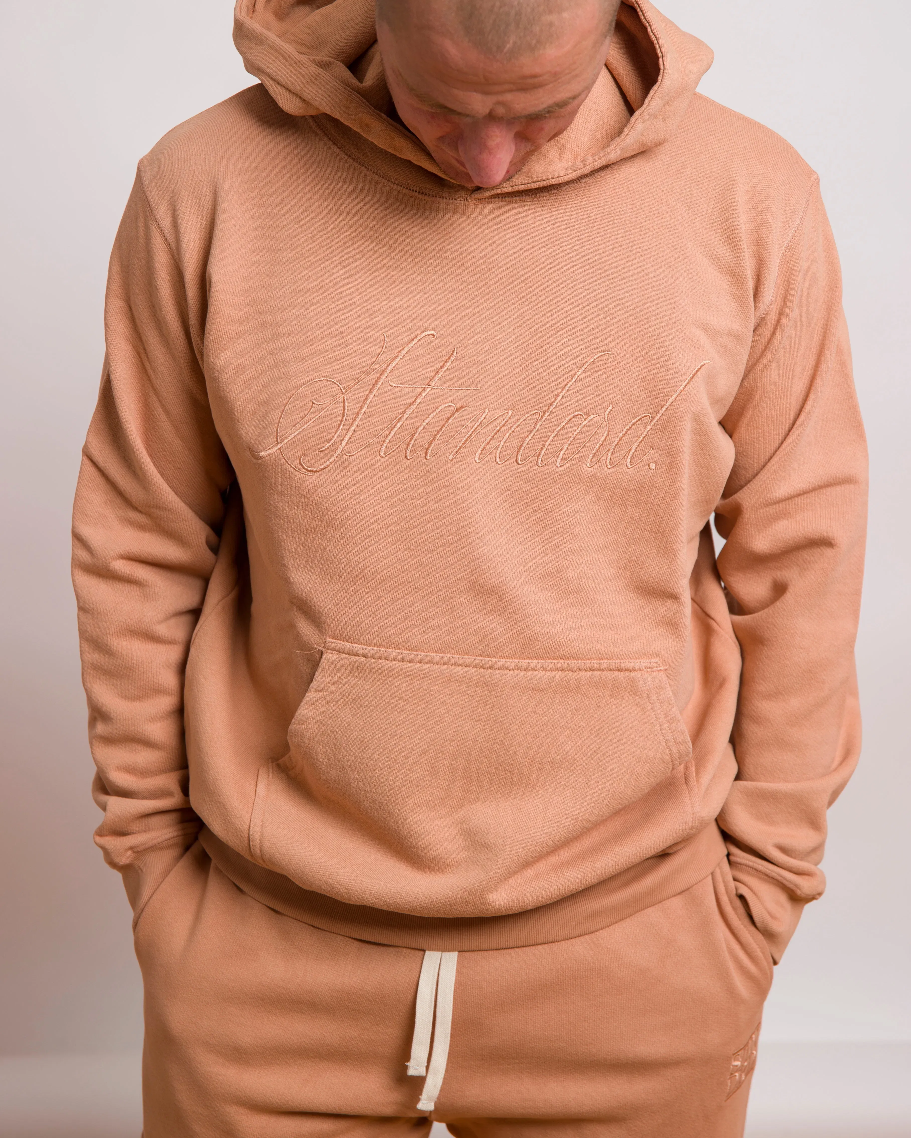 STANDARD ISSUE BJ BETTS X STANDARD ISSUE HOODIE - CAMEL