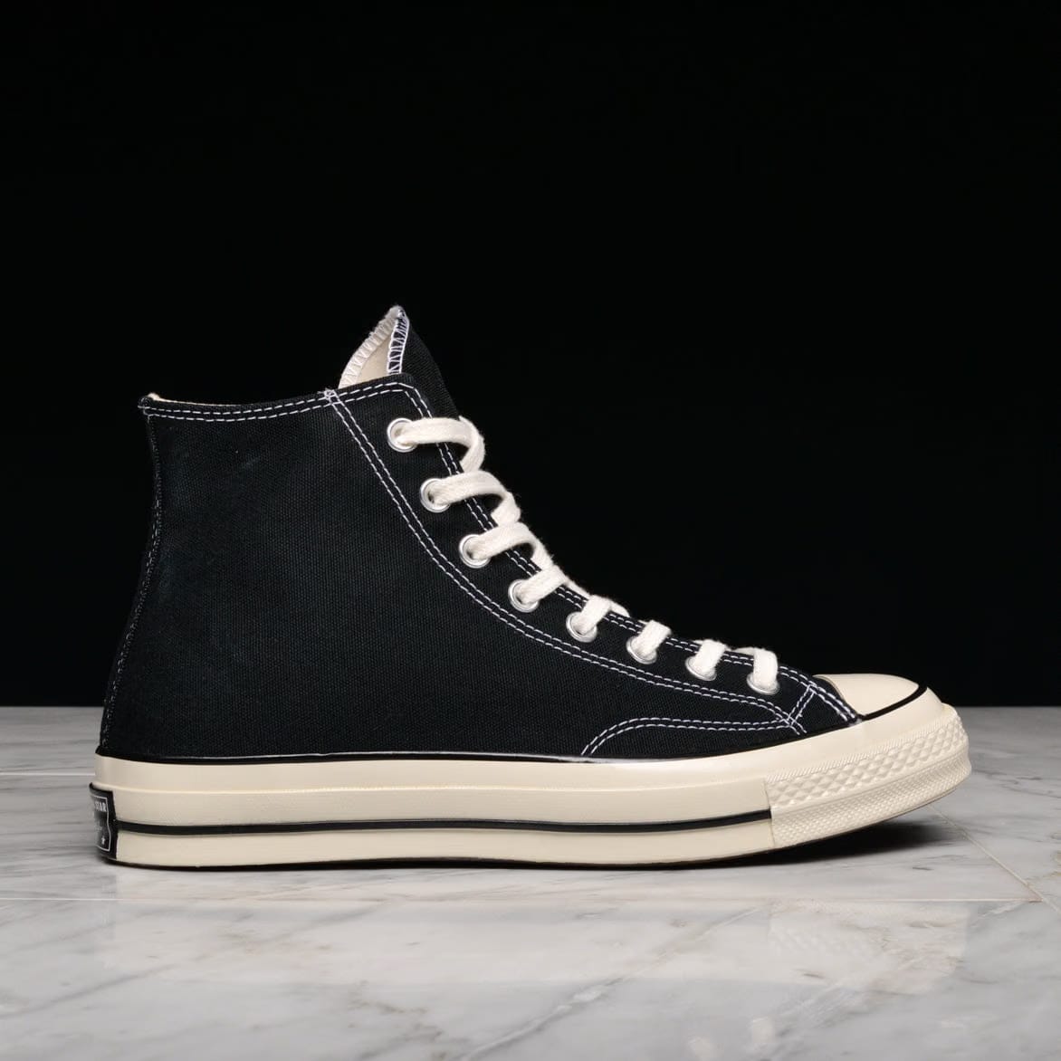Converse CHUCK 70 HIGH - BLACK / EGRET