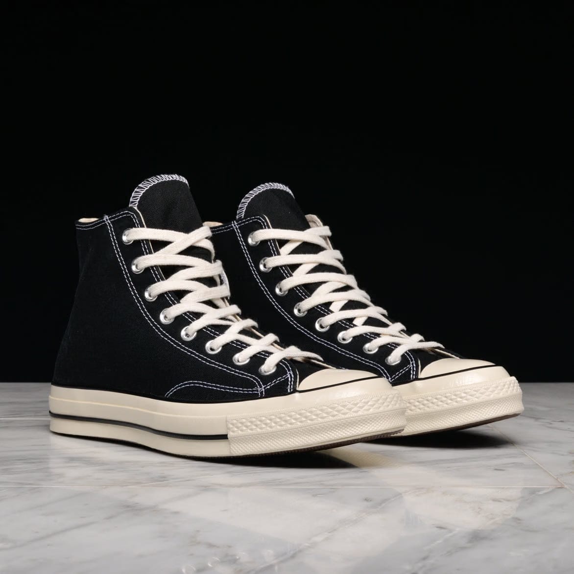 Converse CHUCK 70 HIGH - BLACK / EGRET