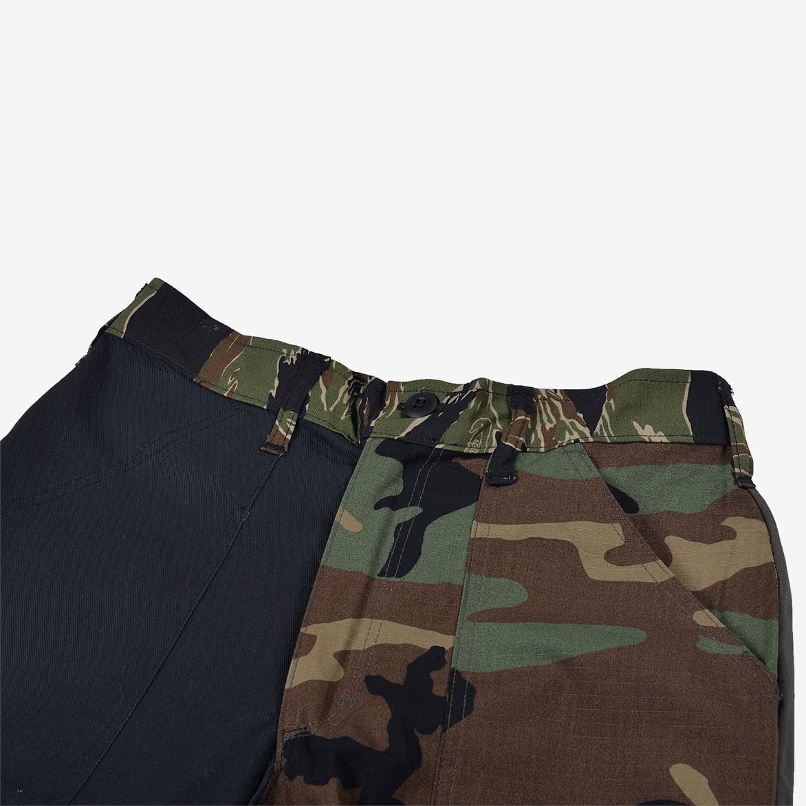 stan ray RECONSTRUCT TAPER FATIGUE PANT - NAVY / WOODLAND (2)