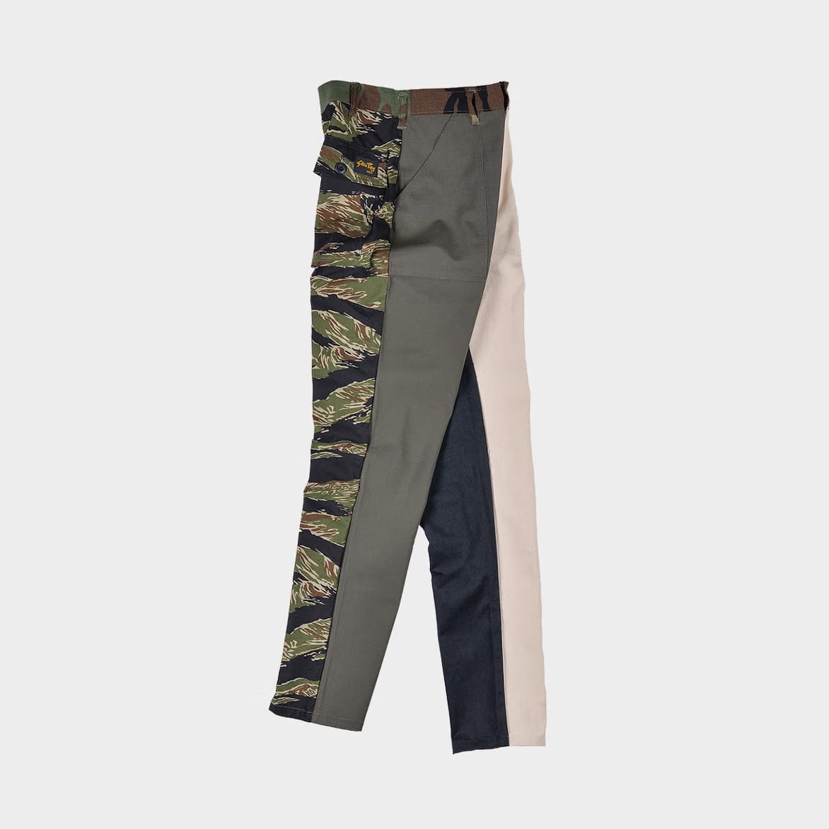 stan ray RECONSTRUCT TAPER FATIGUE PANT - OLIVE / NATURAL (1)