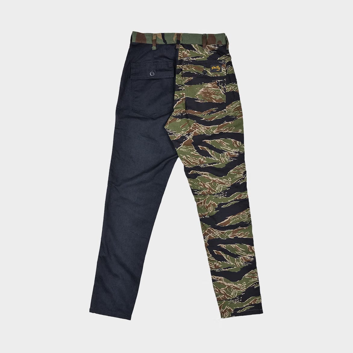 stan ray RECONSTRUCT TAPER FATIGUE PANT - OLIVE / NATURAL (1)