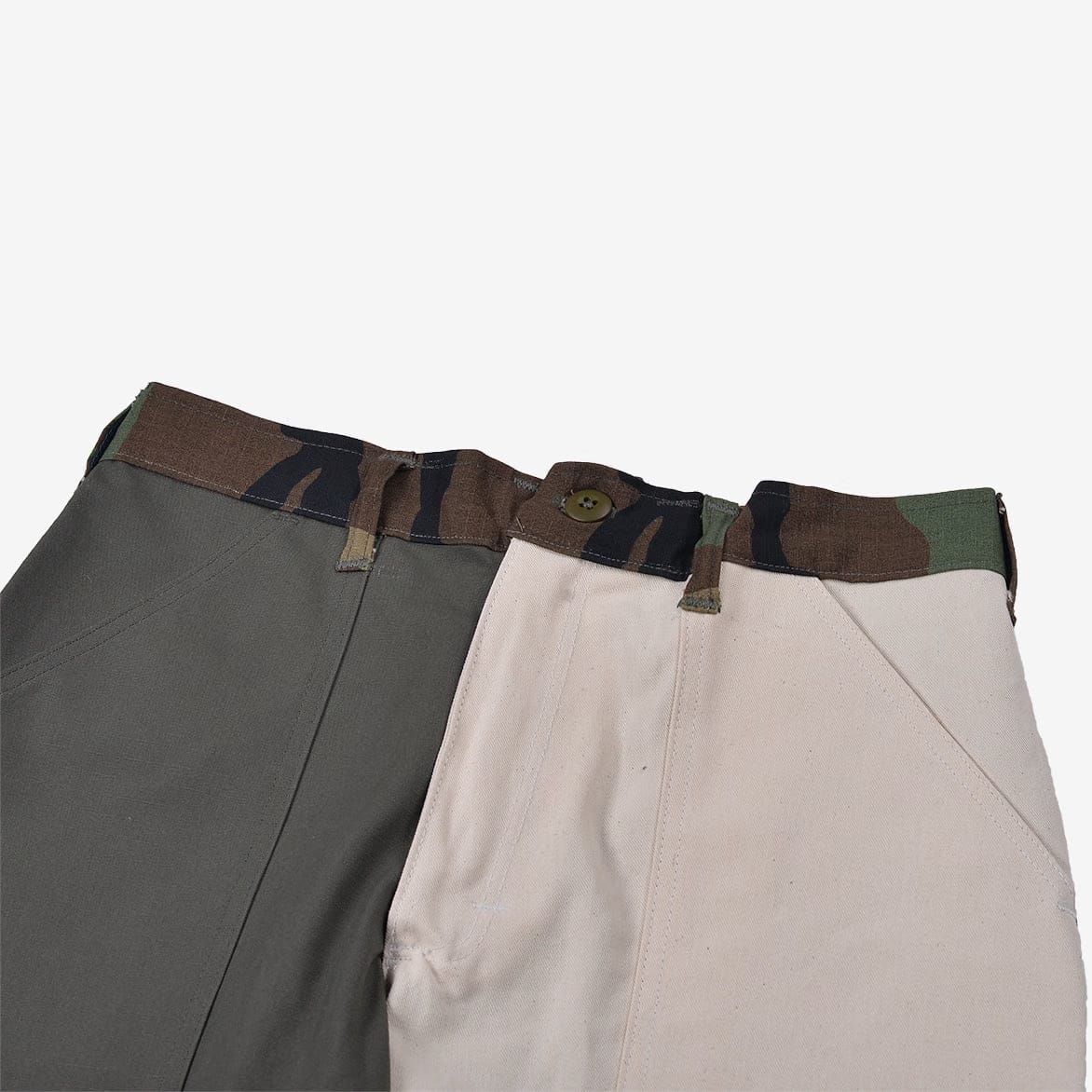 stan ray RECONSTRUCT TAPER FATIGUE PANT - OLIVE / NATURAL (1)