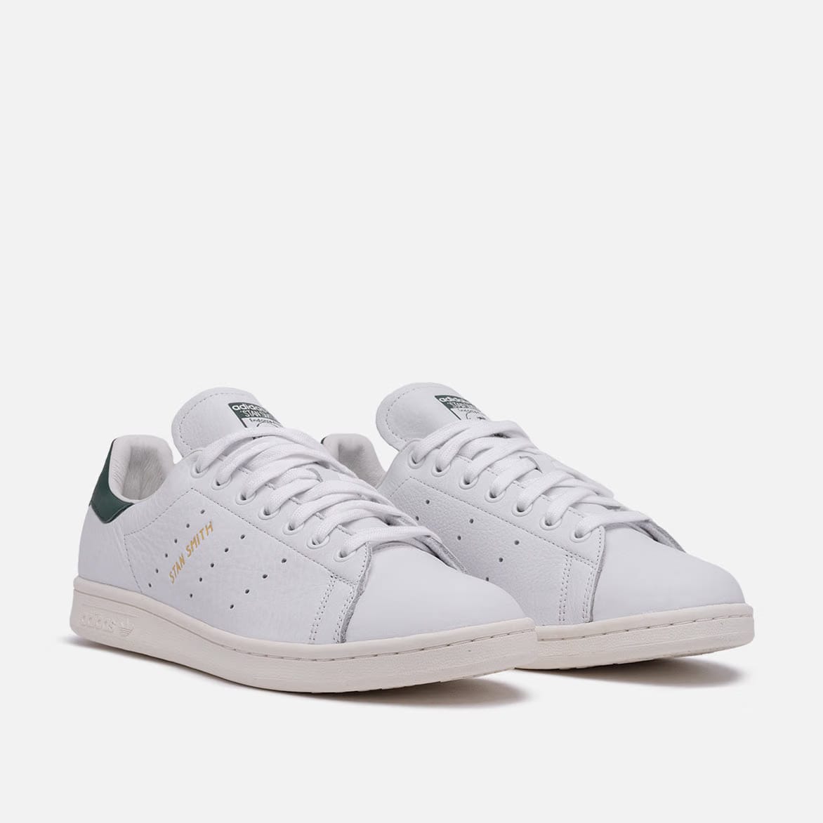 adidas STAN SMITH - CLOUD WHITE / COLLEGIATE GREEN