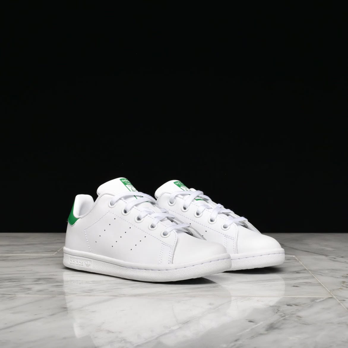 adidas STAN SMITH (PS) - WHITE / GREEN