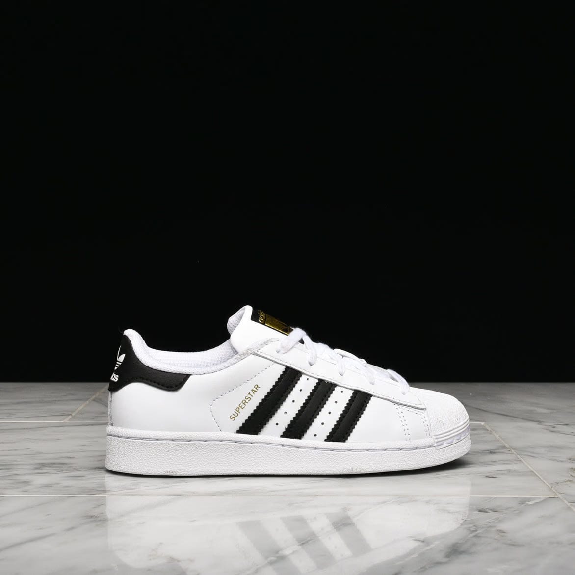 adidas SUPERSTAR (PS) - WHITE / BLACK