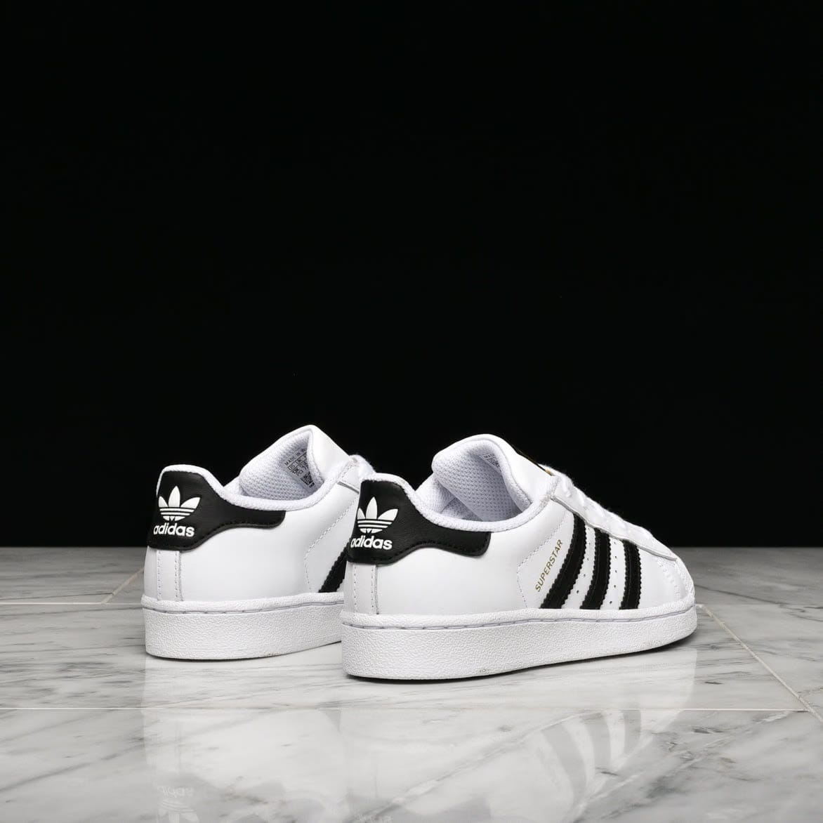 adidas SUPERSTAR (PS) - WHITE / BLACK