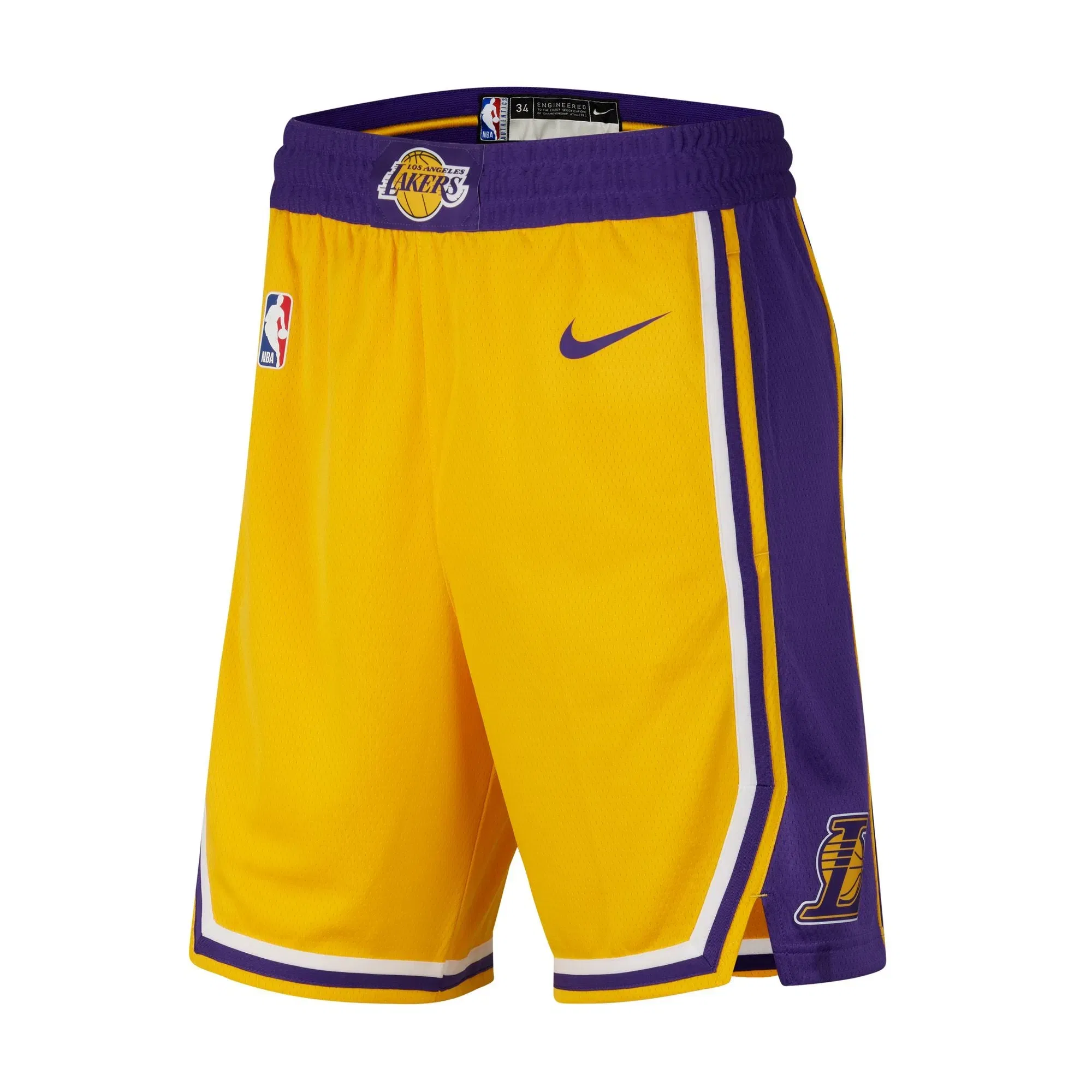Nike NBA Swingman Shorts Los Angeles Lakers Icon Edition