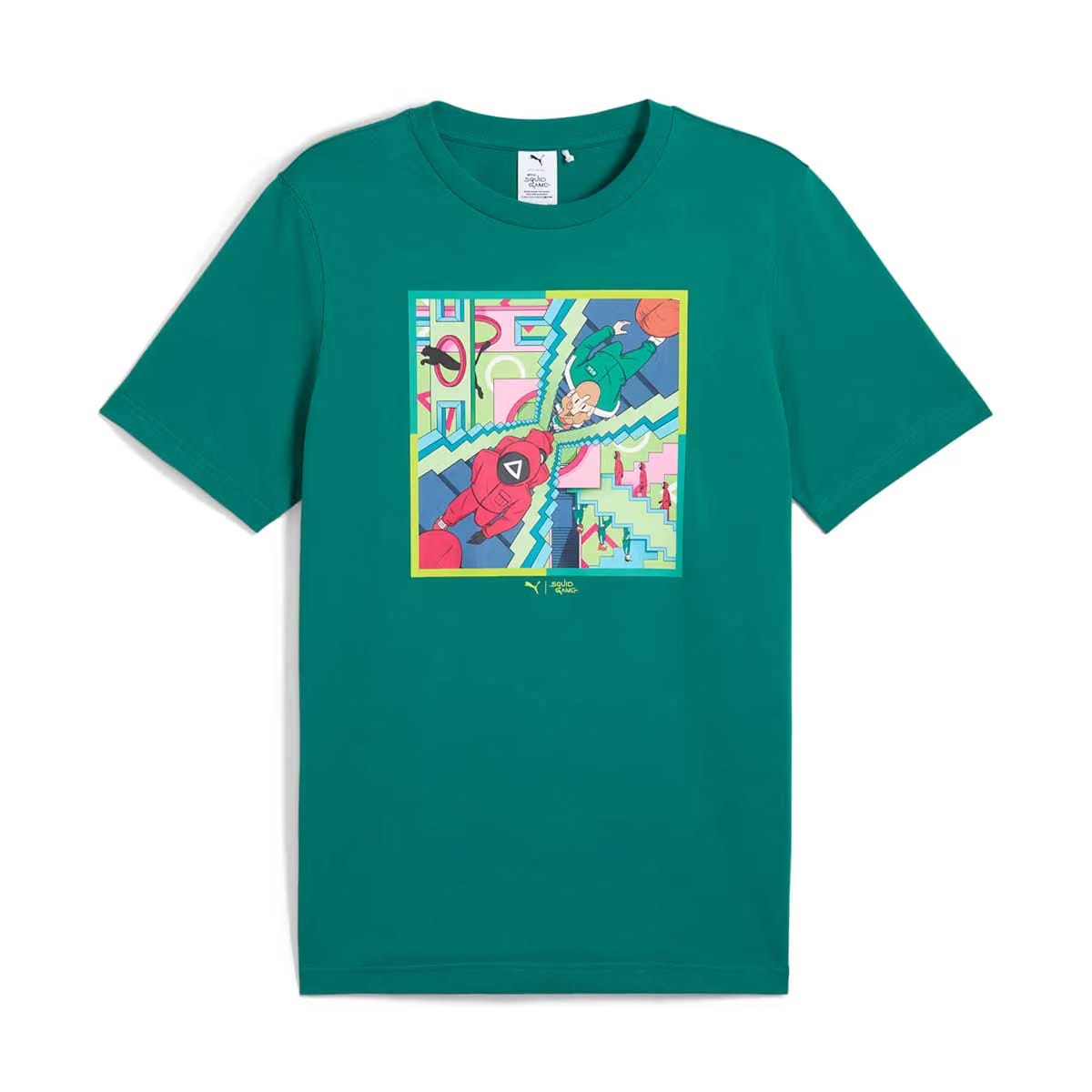 Puma + SQUID GAME Graphic Tee 'Mint Tea'