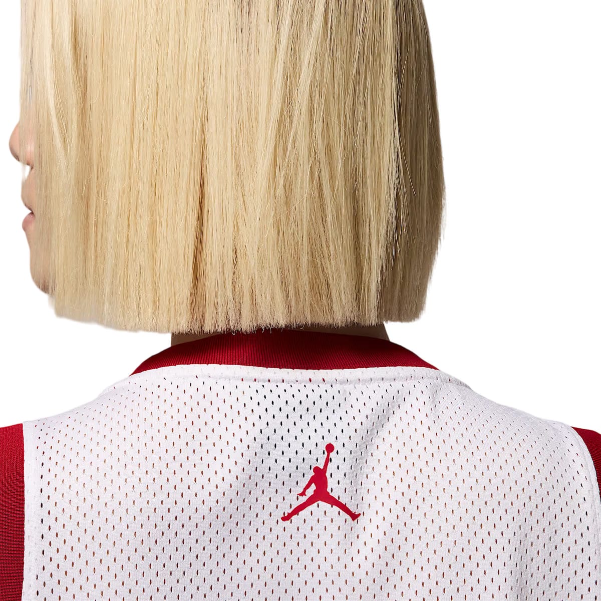 Air Jordan Jersey Tank 'White Varsity Red'