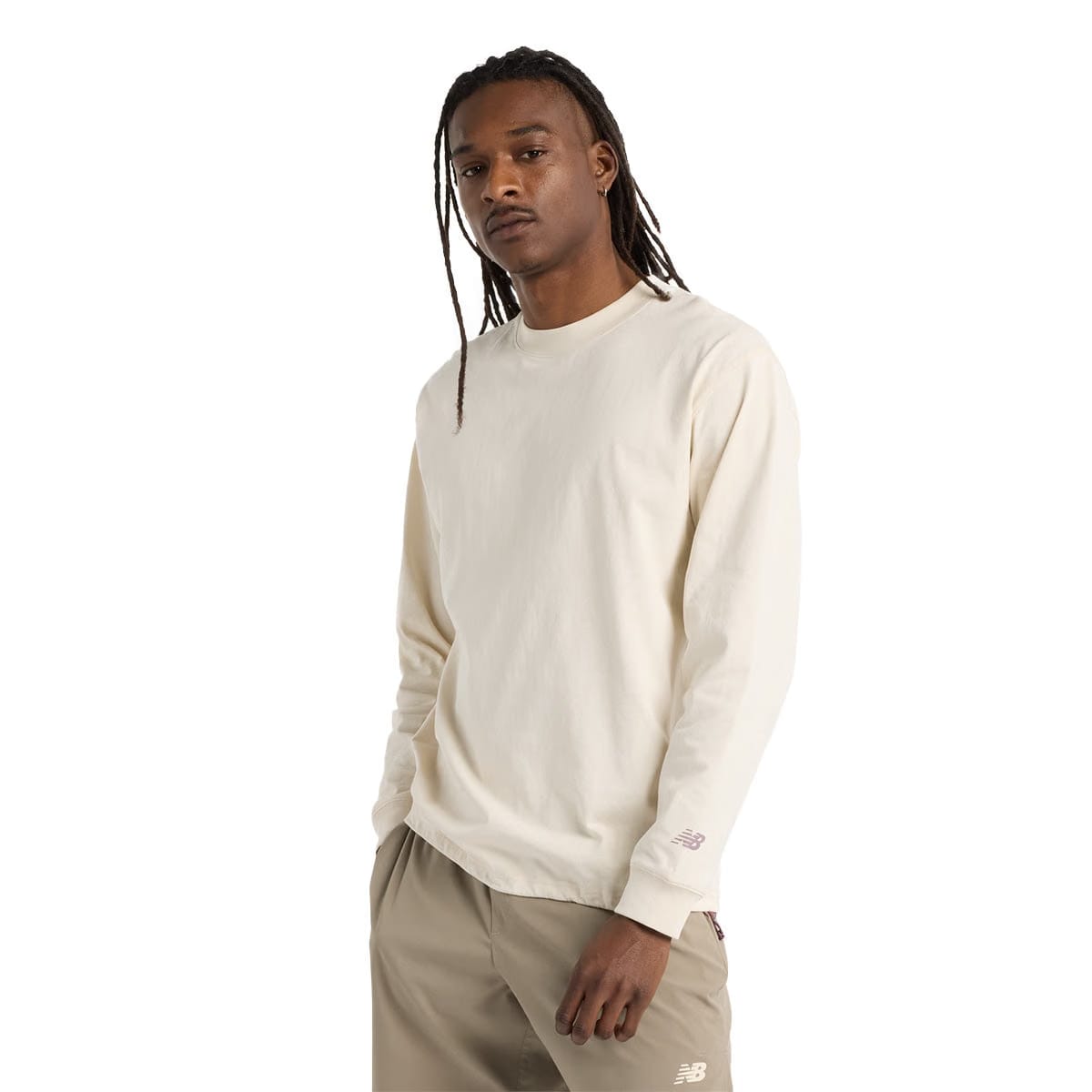 New Balance Run Energy Long Sleeve Tee 'Linen'