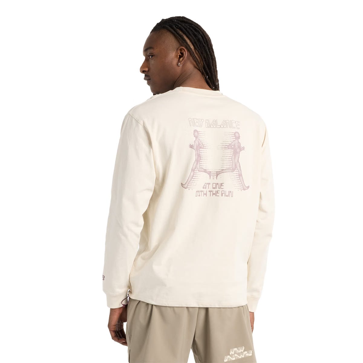 New Balance Run Energy Long Sleeve Tee 'Linen'