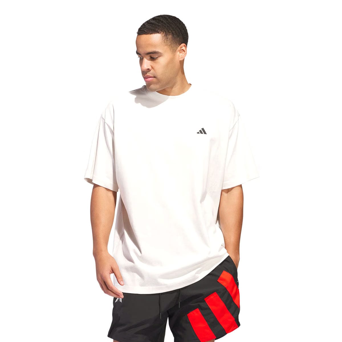 adidas Performance + Anthony Edwards Seasonal Logo Tee 'Cloud White'