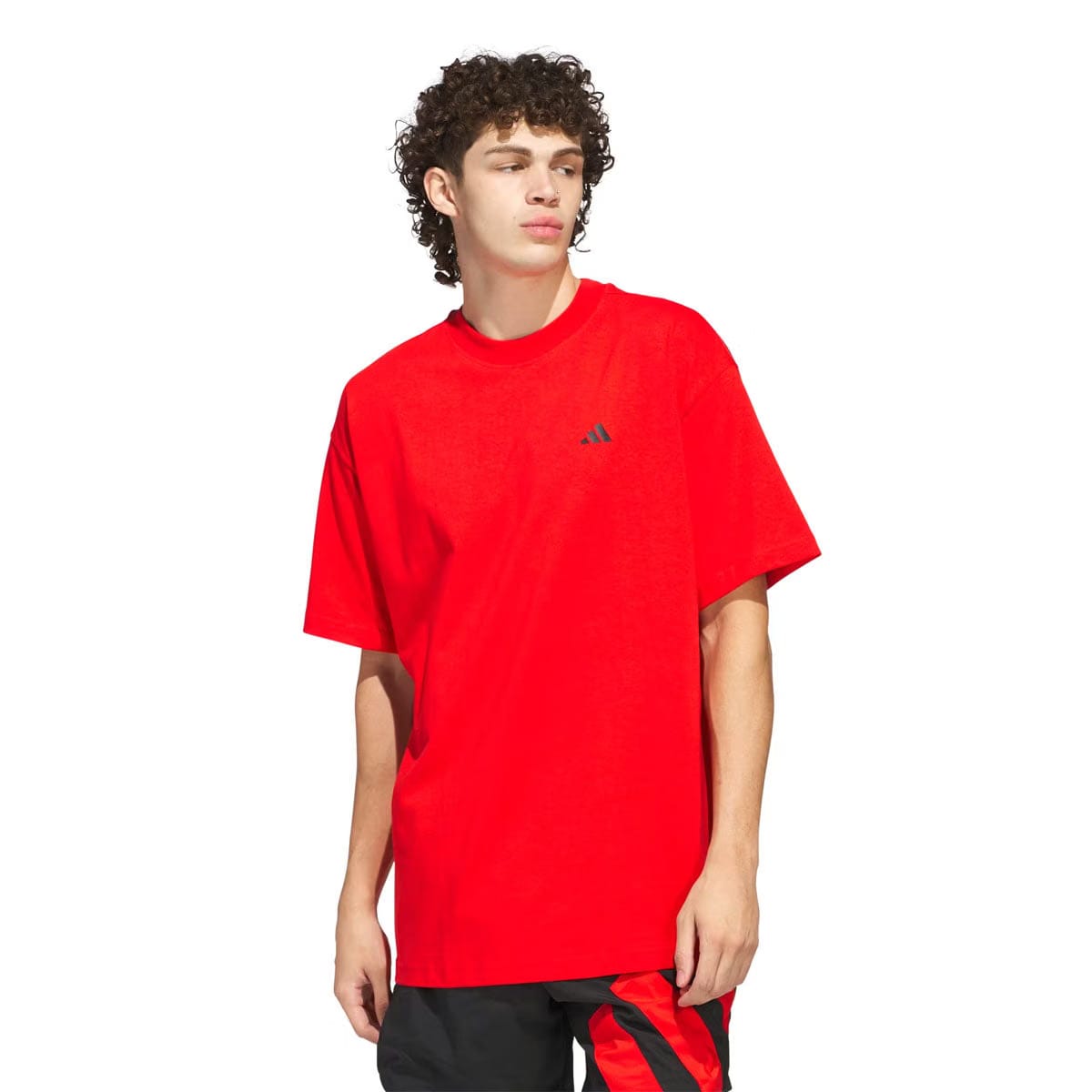 adidas Performance + Anthony Edwards Seasonal Logo Tee 'Active Red'