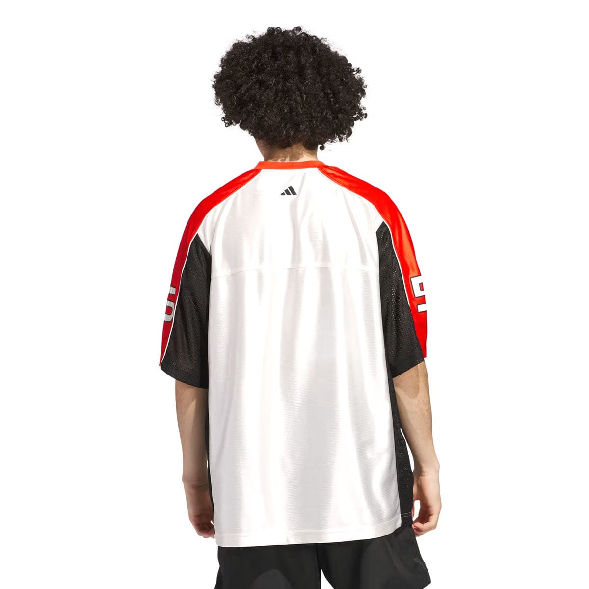 adidas Performance + Anthony Edwards Short Sleeve Jersey 'Cloud White Active Red'