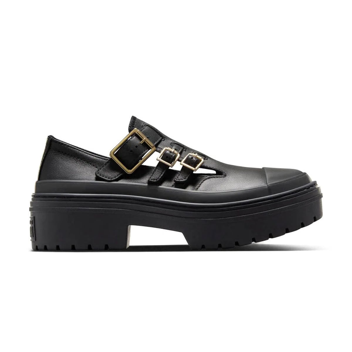 Converse Chuck Taylor All Star Lugged Heel Mary Jane Platform 'Black Gold'