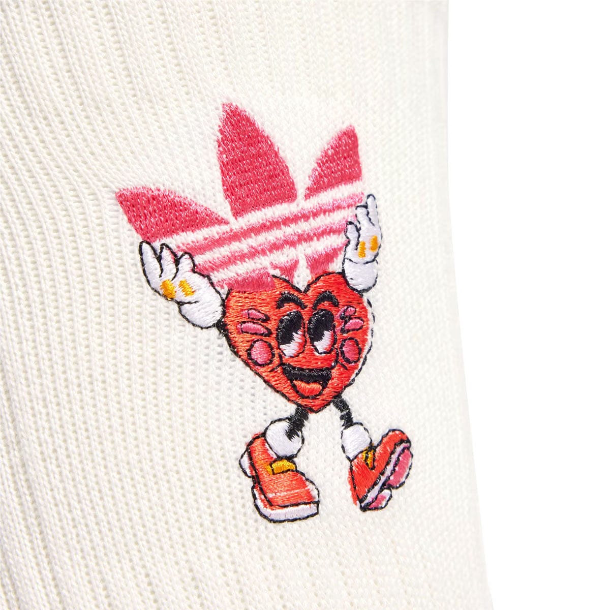 adidas + Made By Nelson Crew Socks 2-Pack 'Cloud White'