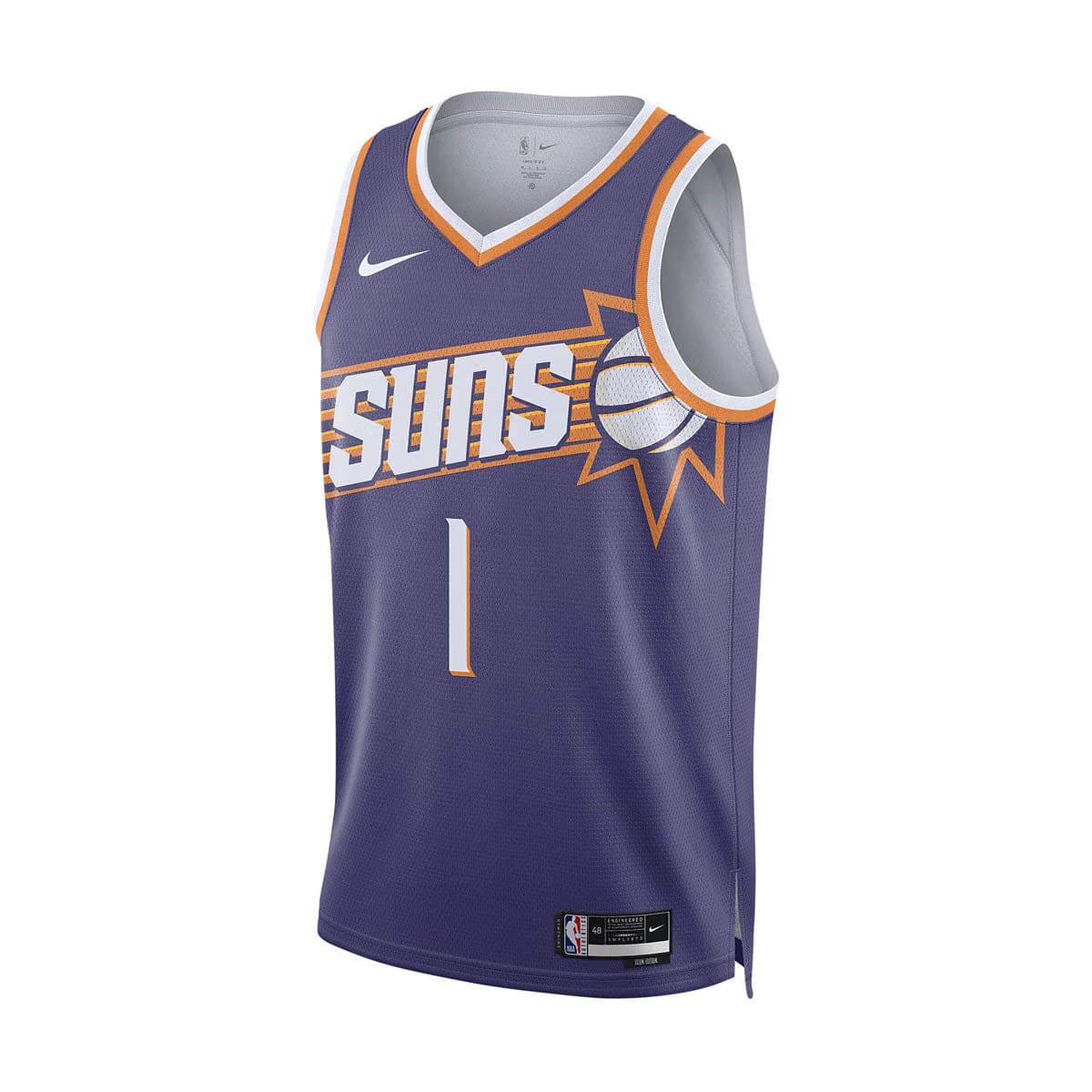 Nike NBA Swingman Jersey Phoenix Suns 23/24 Icon Edition 'New Orchid'