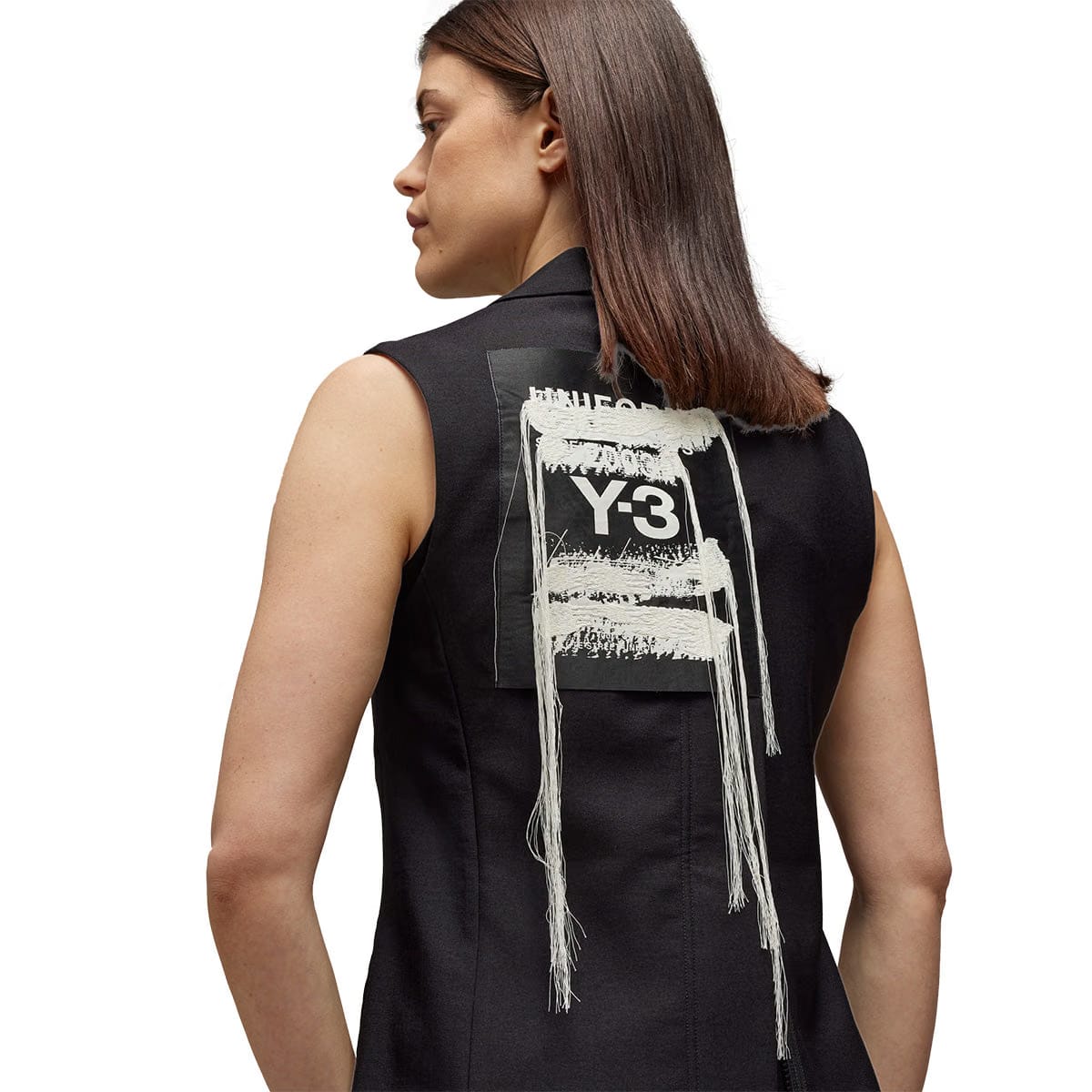 Y-3 Sport Uniform Tailored Patch Vest 'Black'