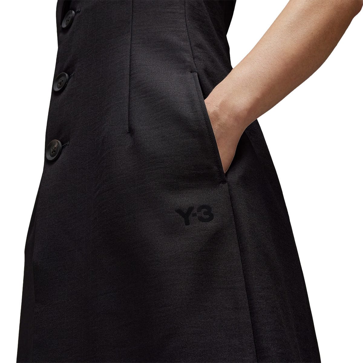 Y-3 Sport Uniform Tailored Patch Vest 'Black'