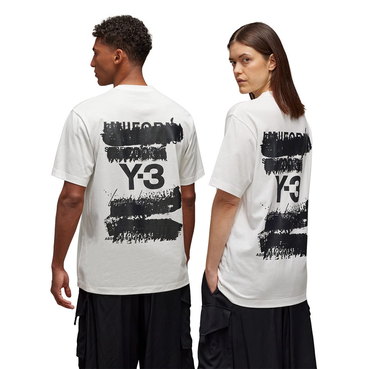 Y-3 Graphic Tee 'Cloud White'