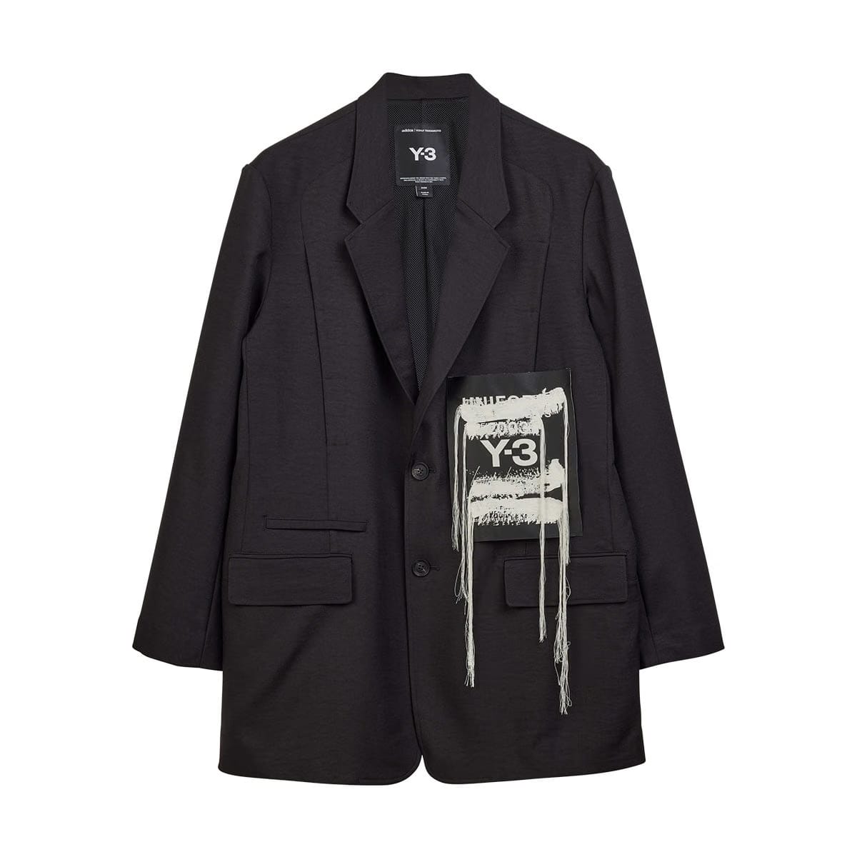 Y-3 Sport Uniform Patch Blazer 'Black'