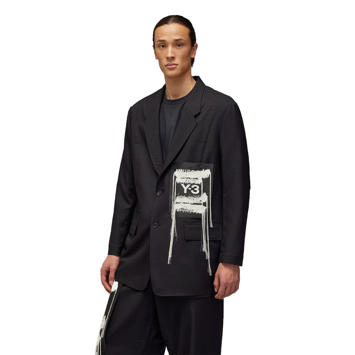Y-3 Sport Uniform Patch Blazer 'Black'