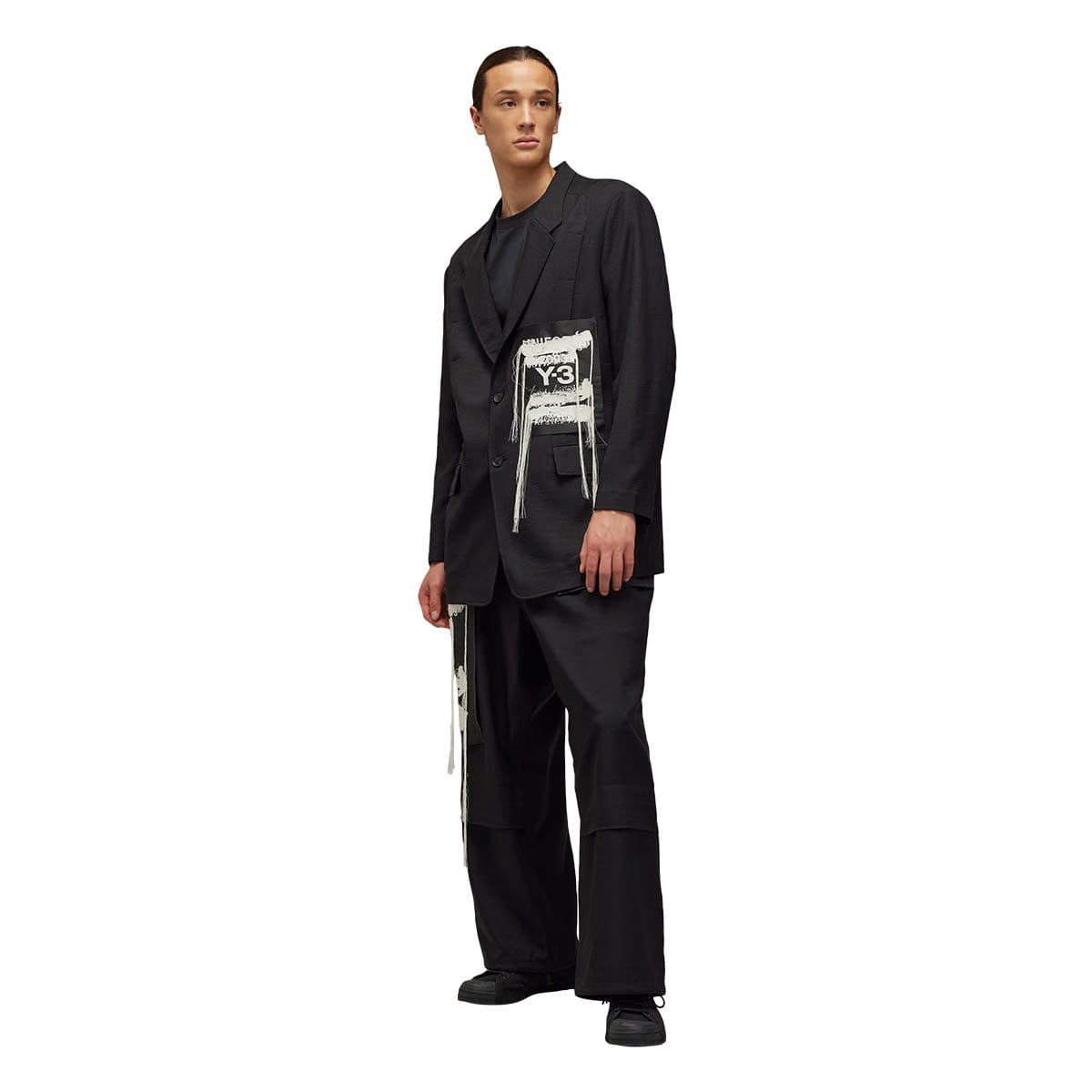 Y-3 Sport Uniform Patch Blazer 'Black'
