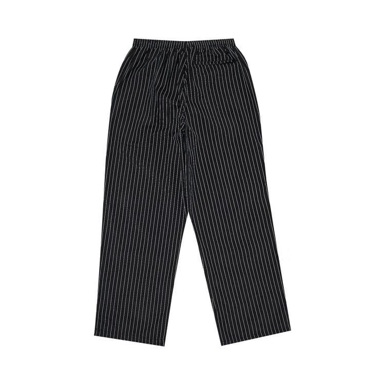 Supreme Reflective Pinstripe Track Pant Black