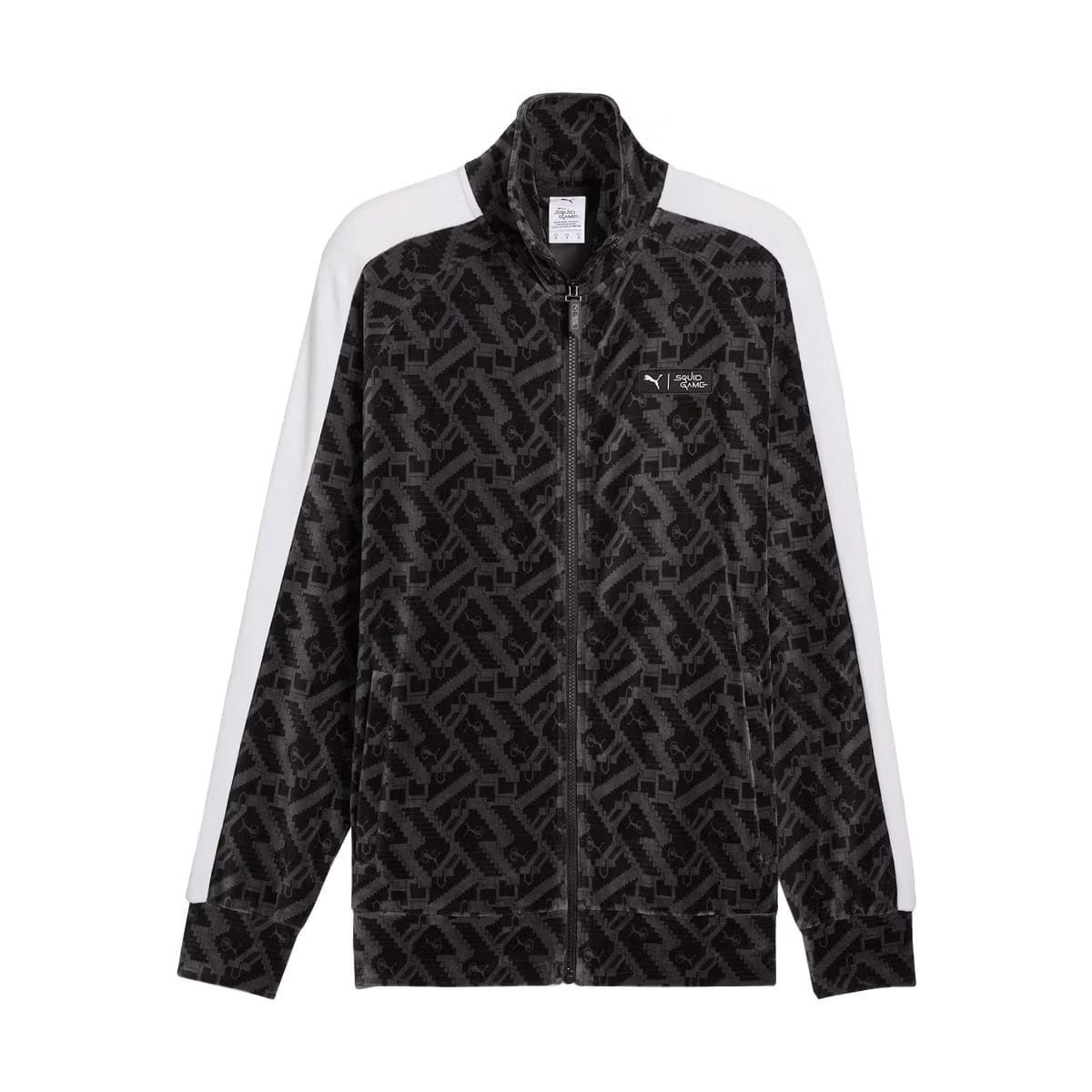 Puma + Squid Game T7 Track Jacket 'PUMA Black'