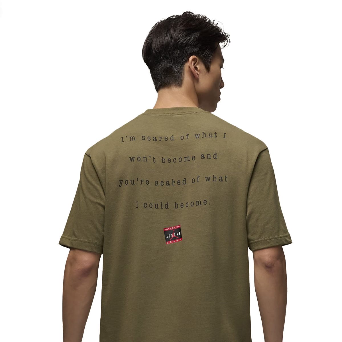 Air Jordan Crew Neck Tee 'Medium Olive'