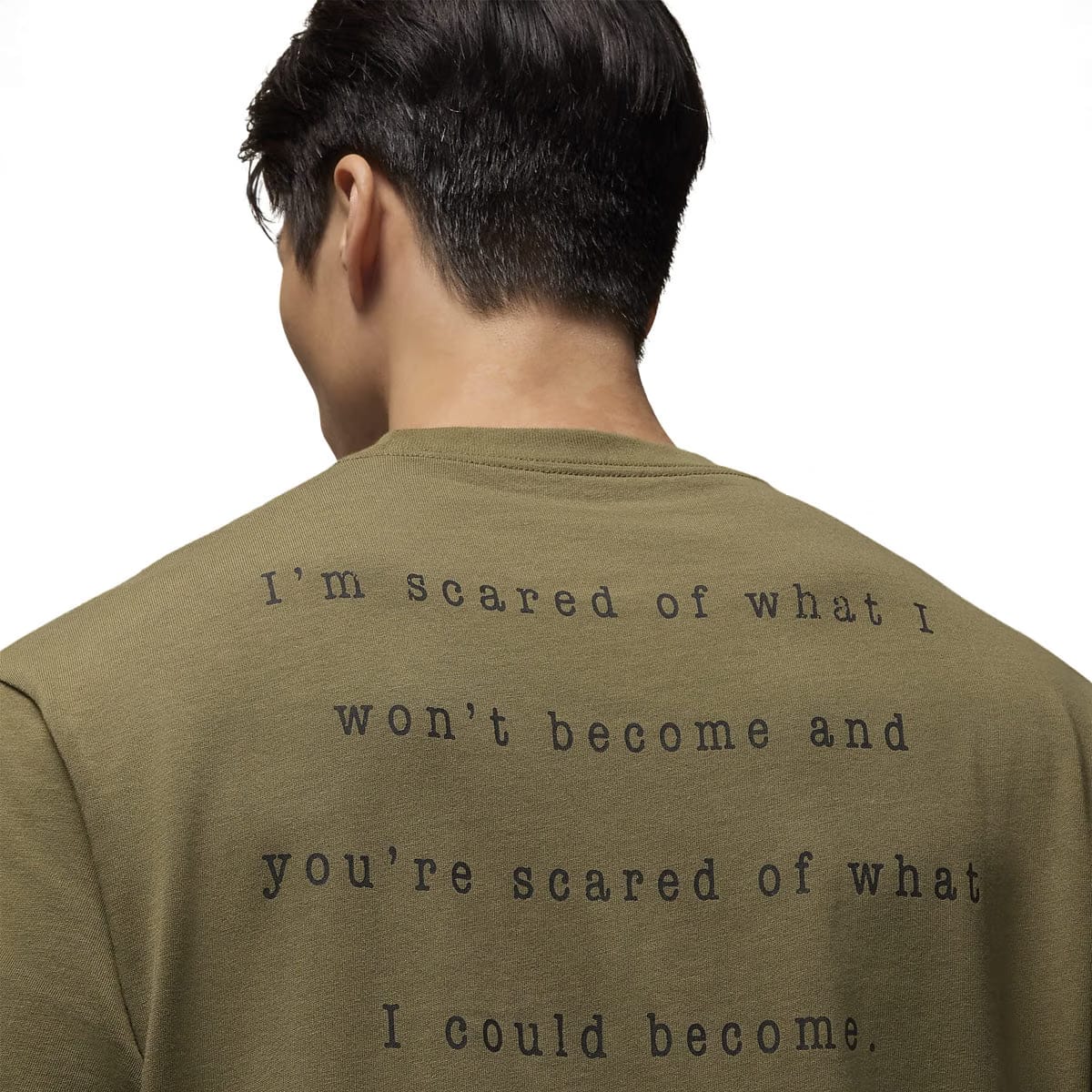 Air Jordan Crew Neck Tee 'Medium Olive'