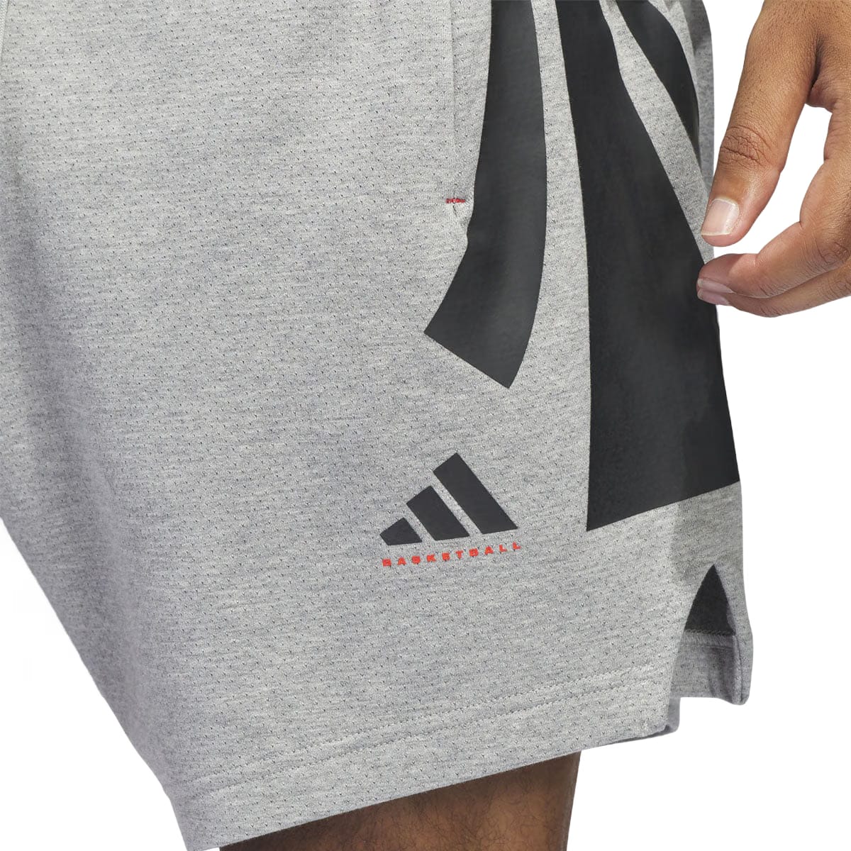 adidas Performance Basketball Spacer Shorts 'Medium Grey Heather'