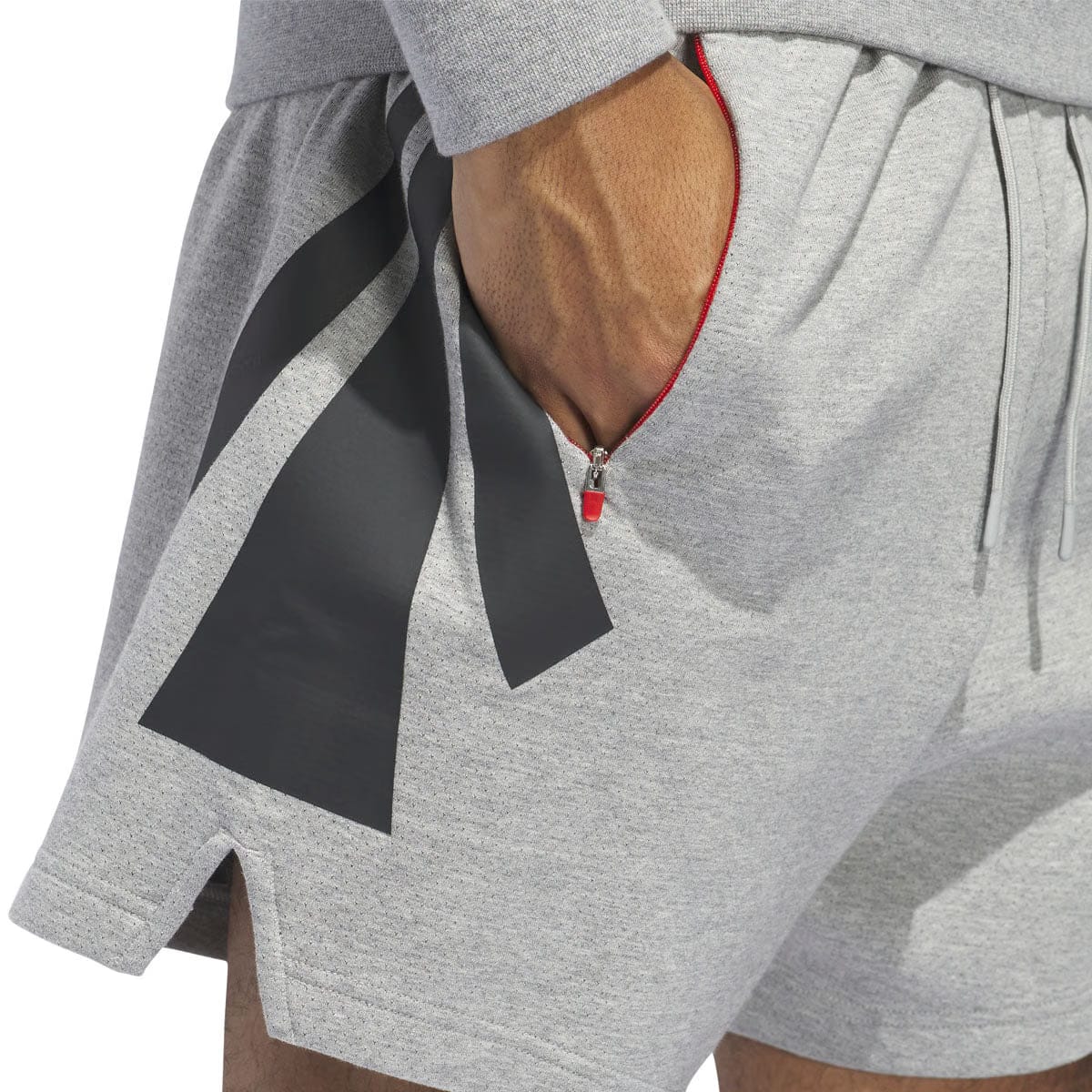 adidas Performance Basketball Spacer Shorts 'Medium Grey Heather'