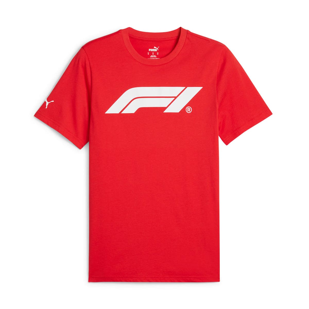 Puma + F1 ESS Logo Tee 'Pop Red'