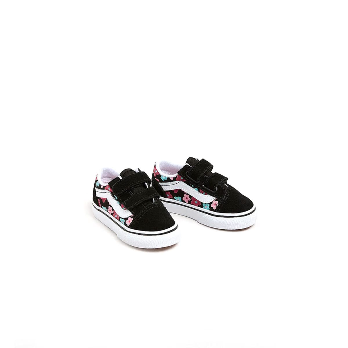 Vans Toddlers Old Skool Hook & Loop 'Flower Glitter'