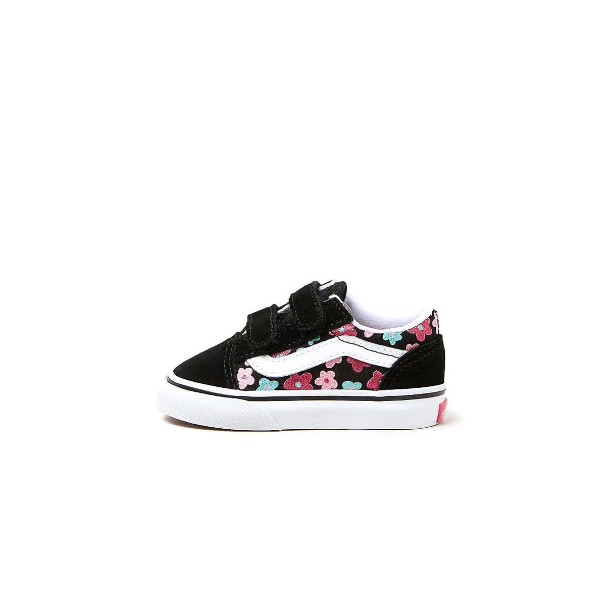 Vans Toddlers Old Skool Hook & Loop 'Flower Glitter'