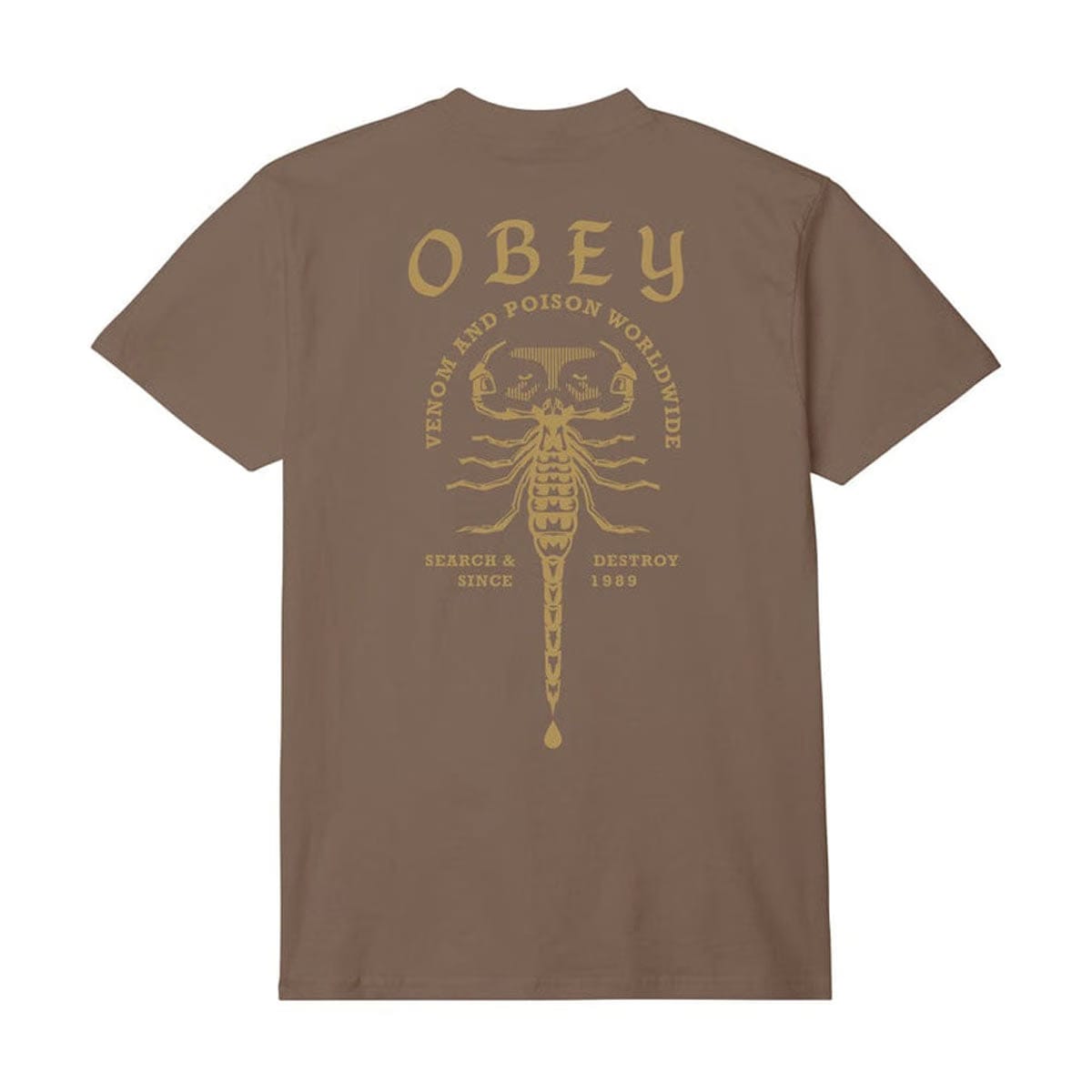 Obey Scorpion Tee 'Silt'