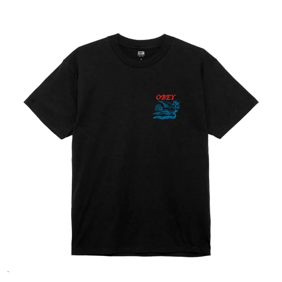 Obey Peace Delivery Dove Tee 'Black'
