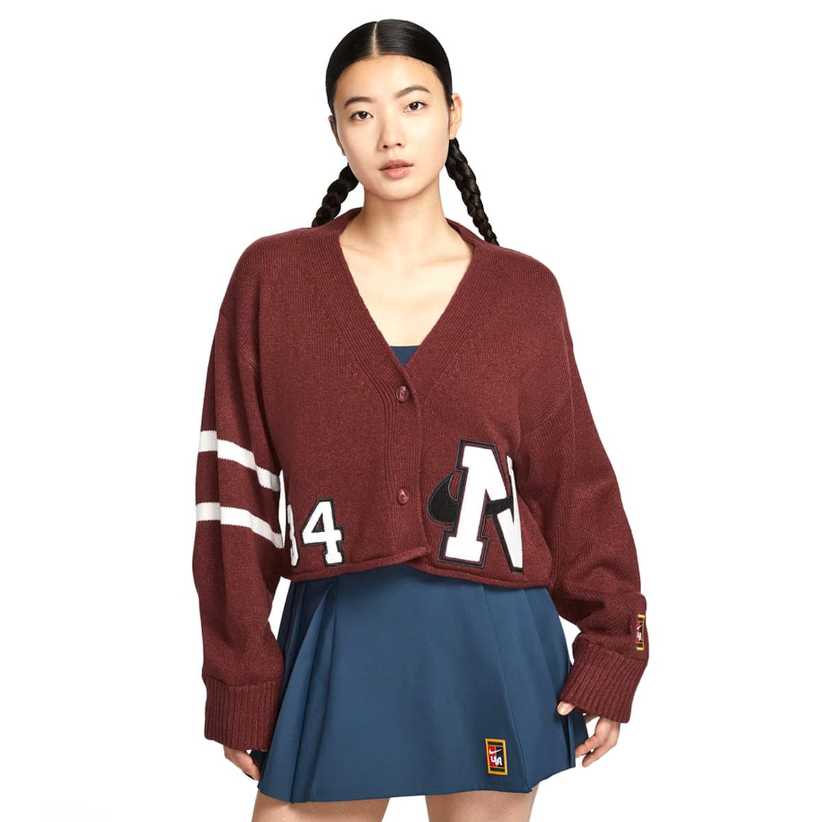 Nike '+ YOON Cardigan 'Dark Team Red'