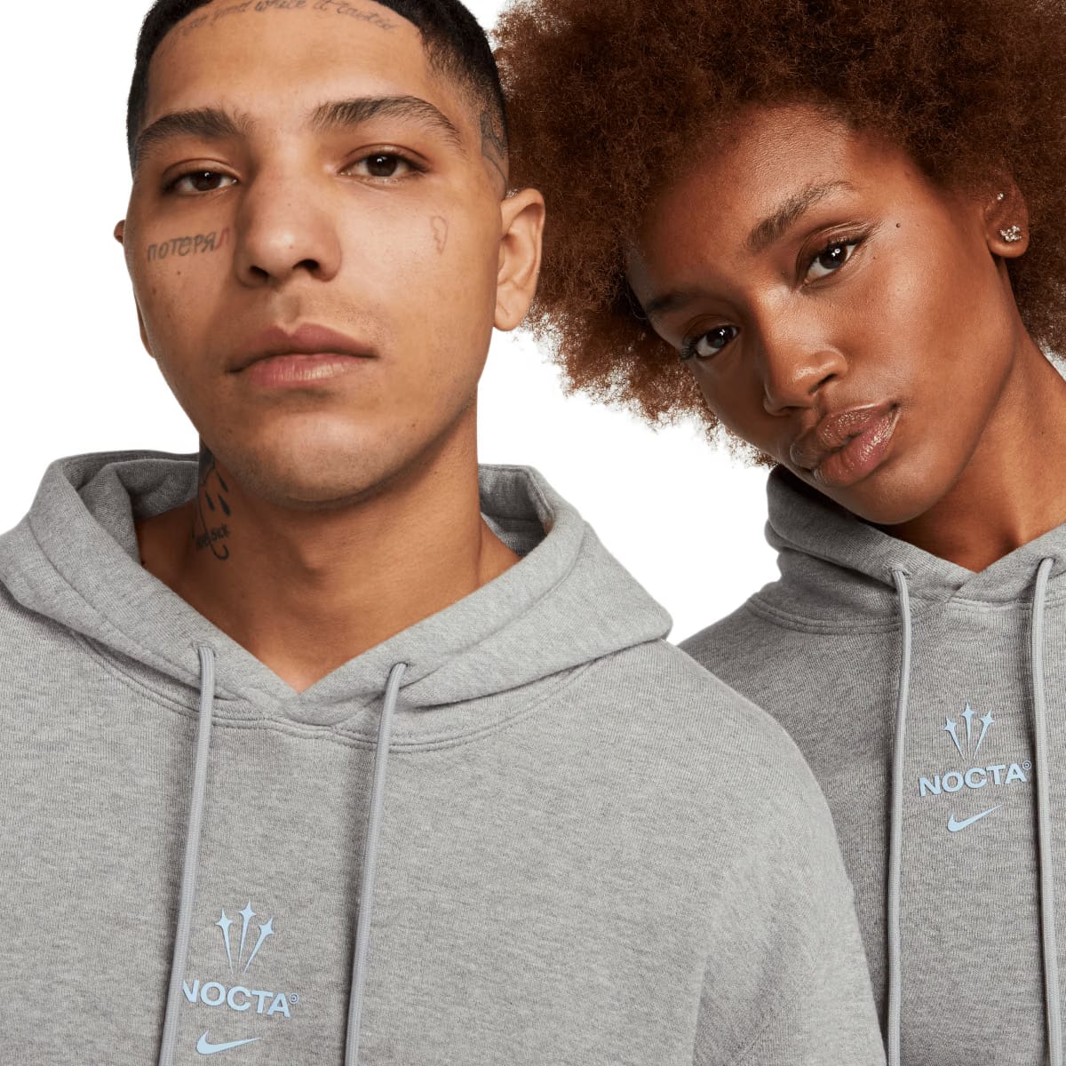 Nike '+ NOCTA Basketball Hoodie 'Grey'