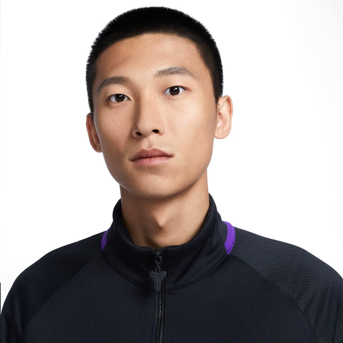 Nike Kobe Dri Fit Basketball Jacket 'Black Field Purple'